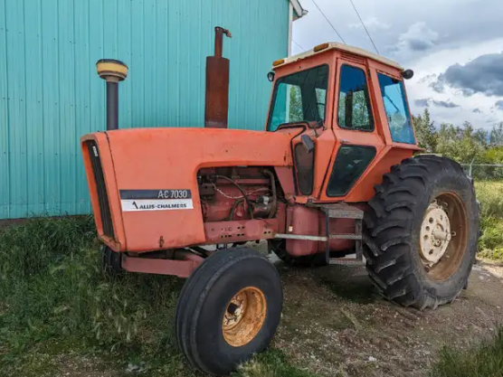 AC 7030 Allis Chalmers Power Shift Fresh Service 2wd Tractor